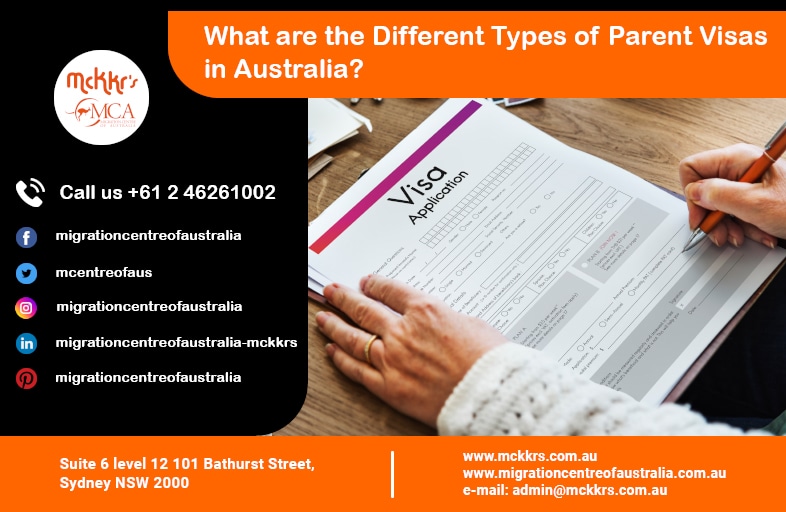 What are the Different Types of Parent Visas in Australia